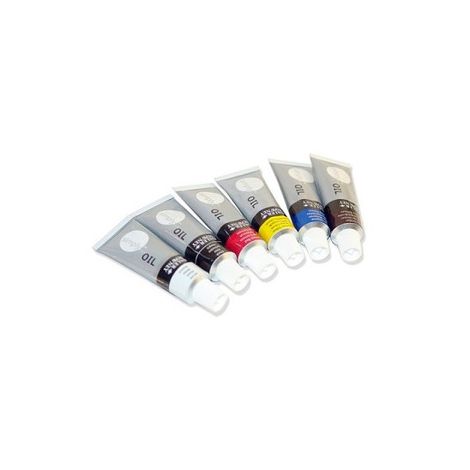 Farby olejne Daler-Rowney Simply Oil, 6 kolorów x 12ml - 2
